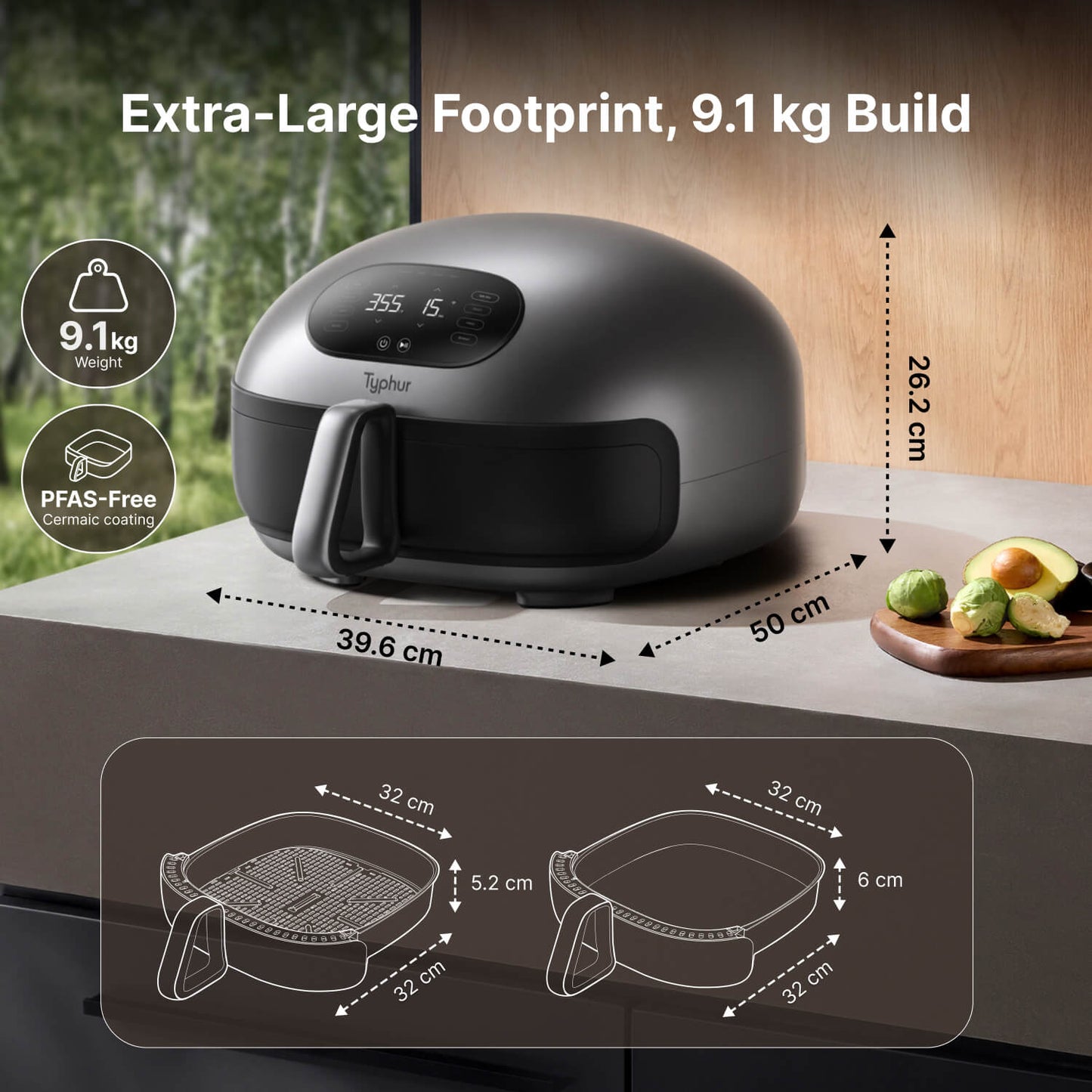 Typhur Dome 2 Air Fryer - New