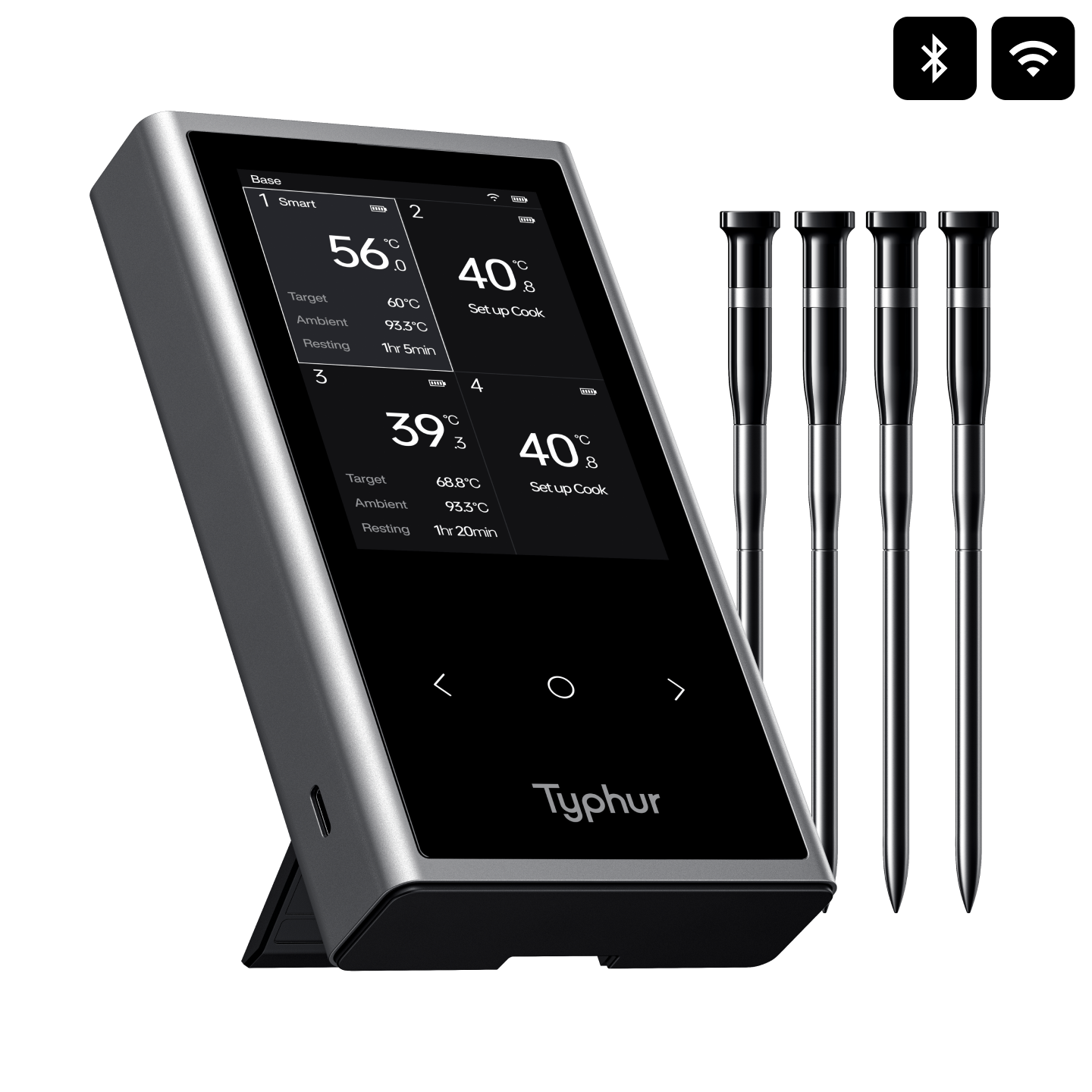 smart wireless meat thermometer