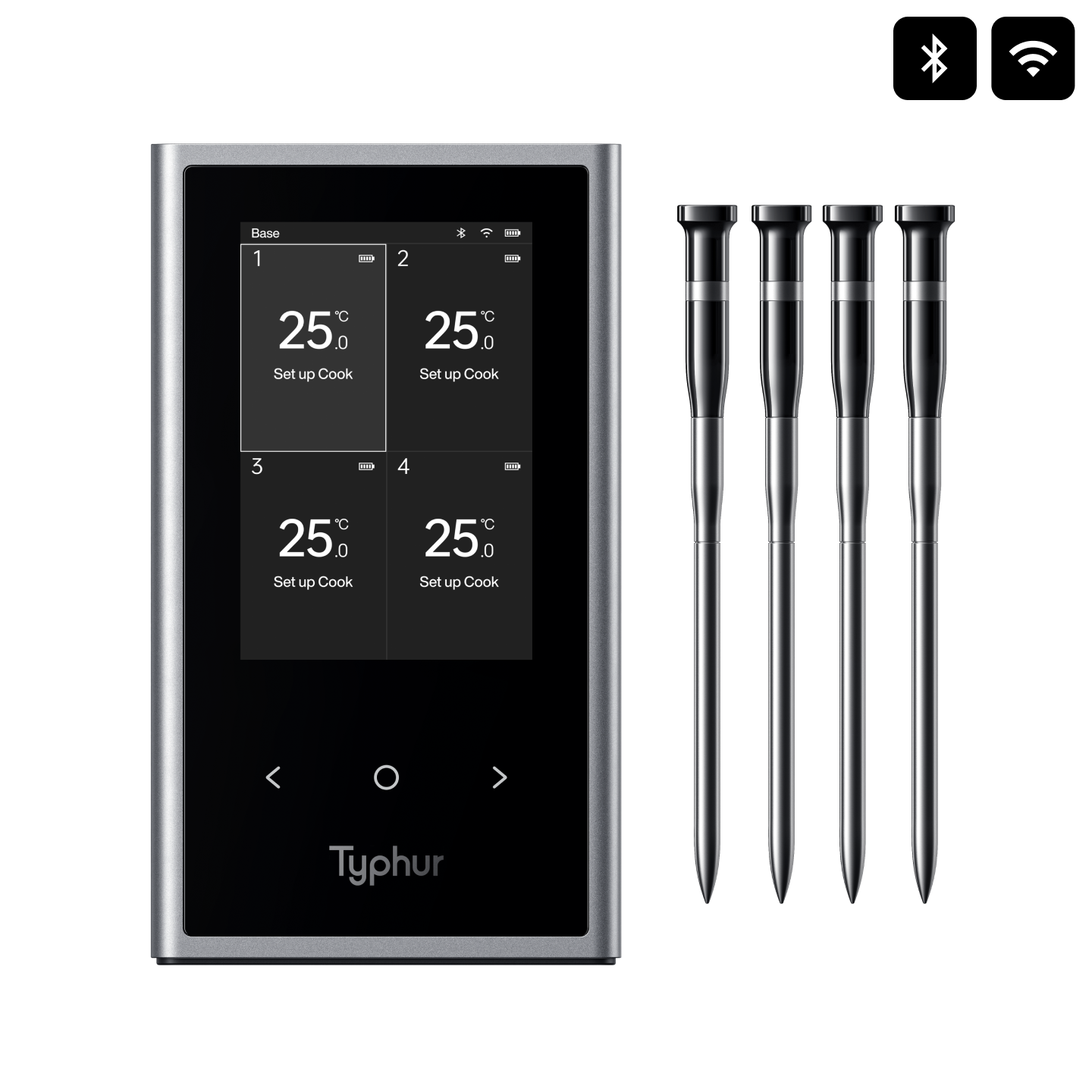 Typhur Sync Quad 4 Probes wireless meat thermometer