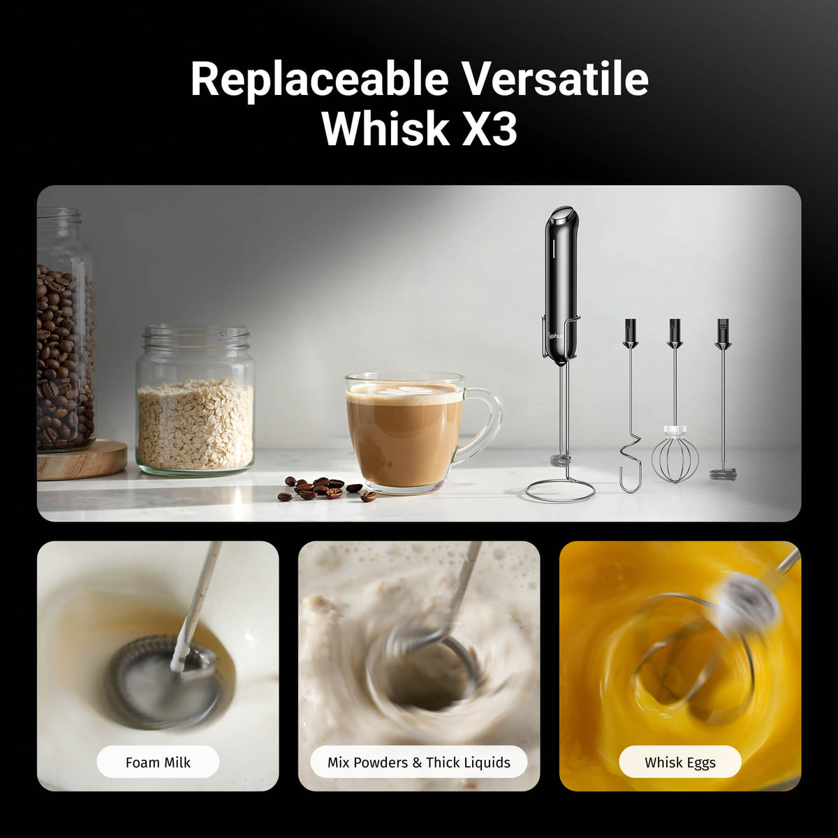 Typhur InstaWhisk Milk Frother